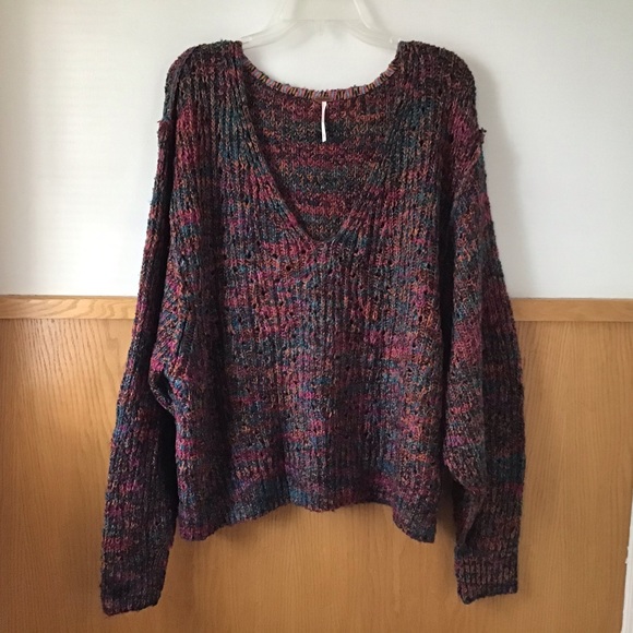 Free People Highland V-Neck Atlantis Combo— Large NWT - Picture 10 of 16
